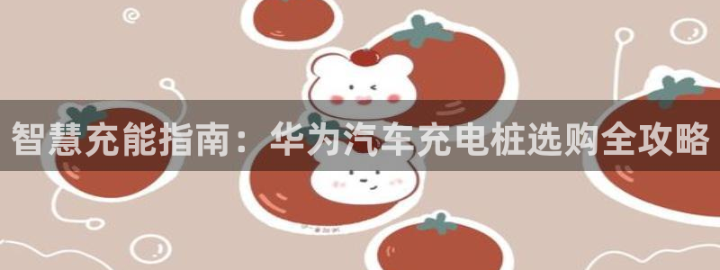 威廉希尔出款：智慧充能指南：华为汽车充电桩选购全攻略
