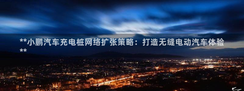威廉指数设置多少合适：**小鹏汽车充电桩网络扩张策略：打造无缝电动汽车体验
**