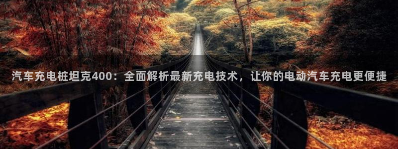 威廉国际平台：汽车充电桩坦克400：全面解析最新充电技术，让你的电动汽车充电更便捷