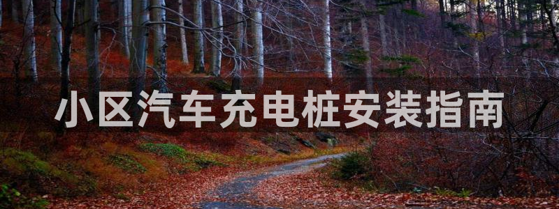 威廉希尔必发欧赔：小区汽车充电桩安装指南